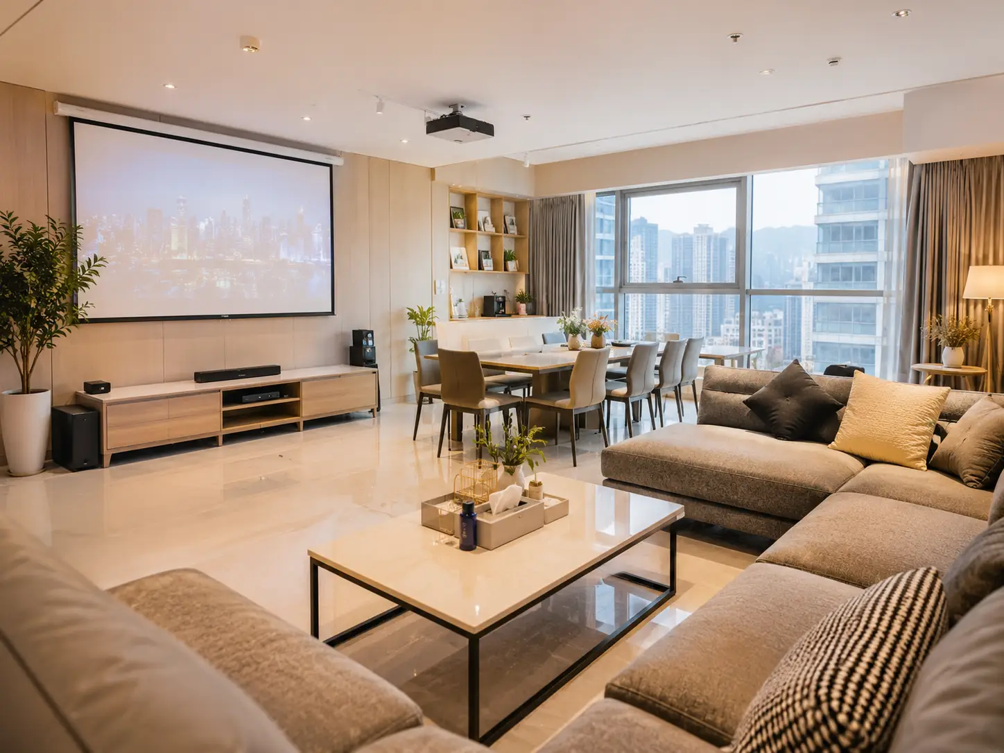 荔枝角 Party Room 地區景觀